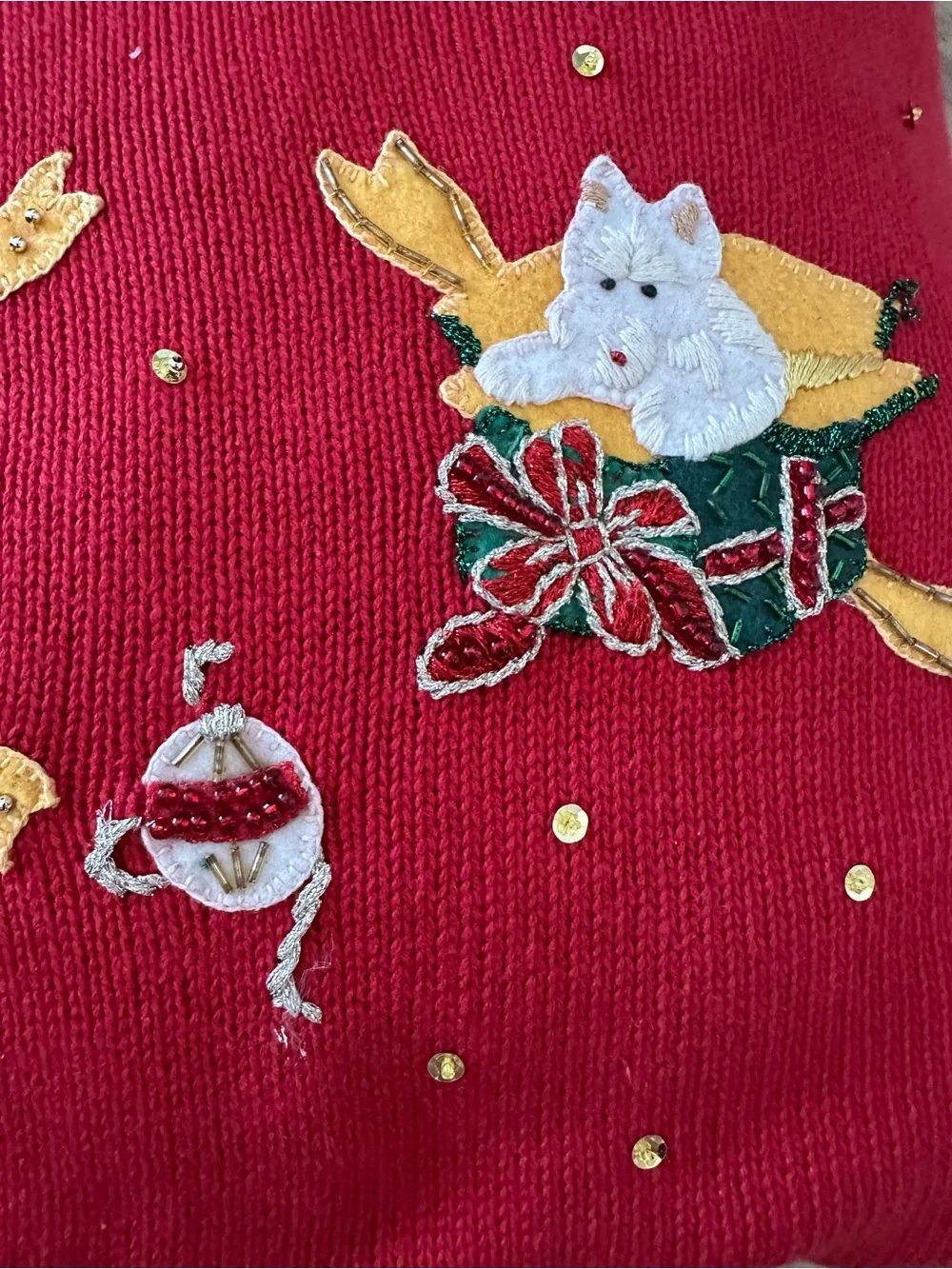Festive Red Cat Holiday Throw Pillow vintage Christmas decor
